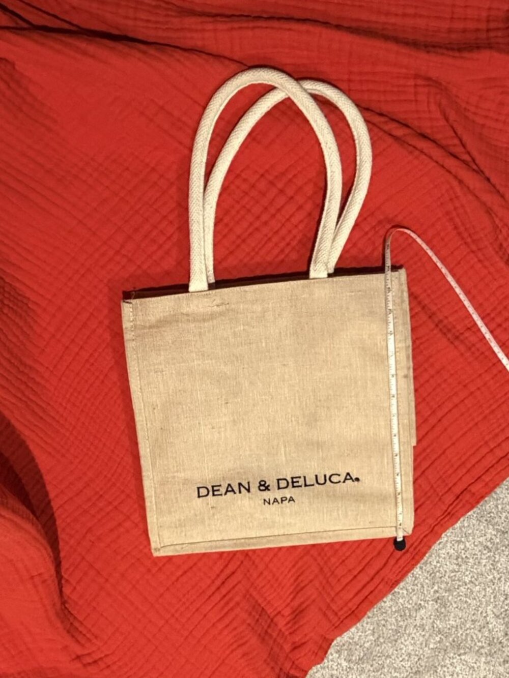 Dean & Deluca Napa Rope‑Handle Tote - Picture 3 of 4